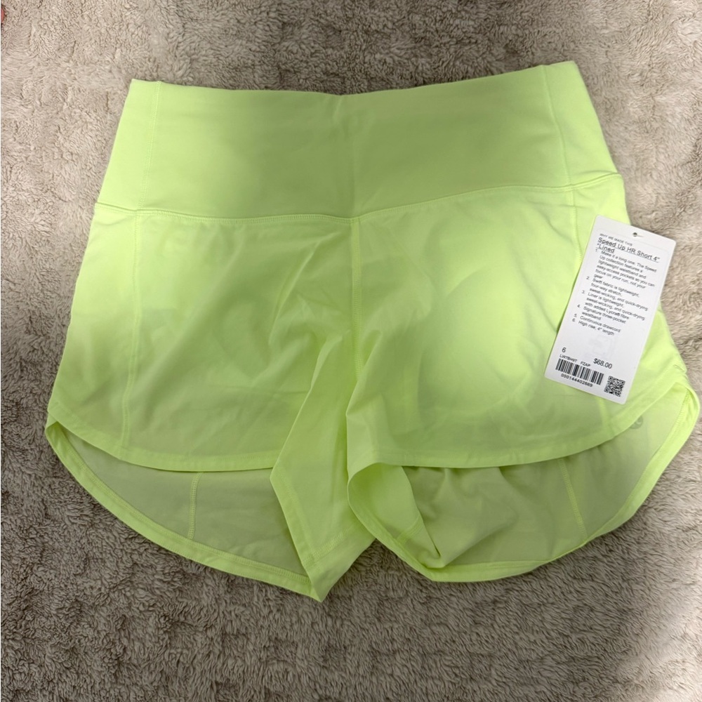 Lululemon Athletica Light speed up shorts